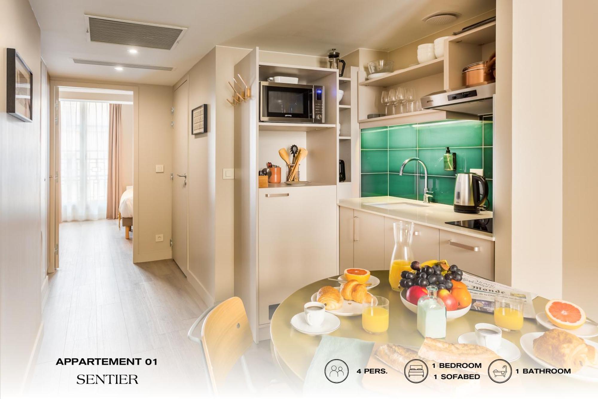 Beauquartier - Sentier Apartment Paris Ngoại thất bức ảnh